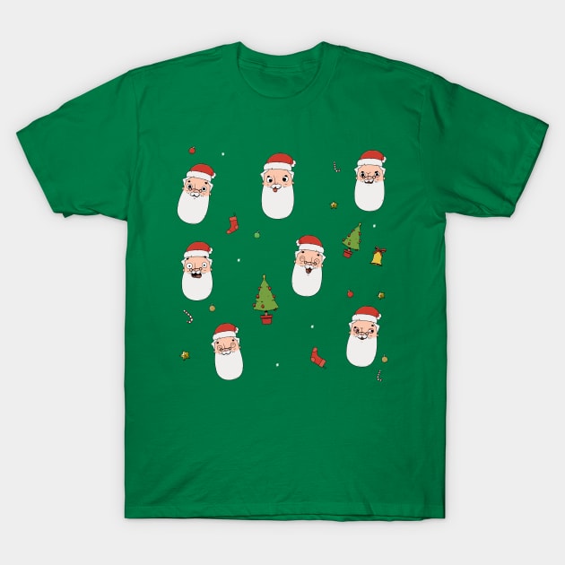 Santa Claus T-Shirt by estudiodedos